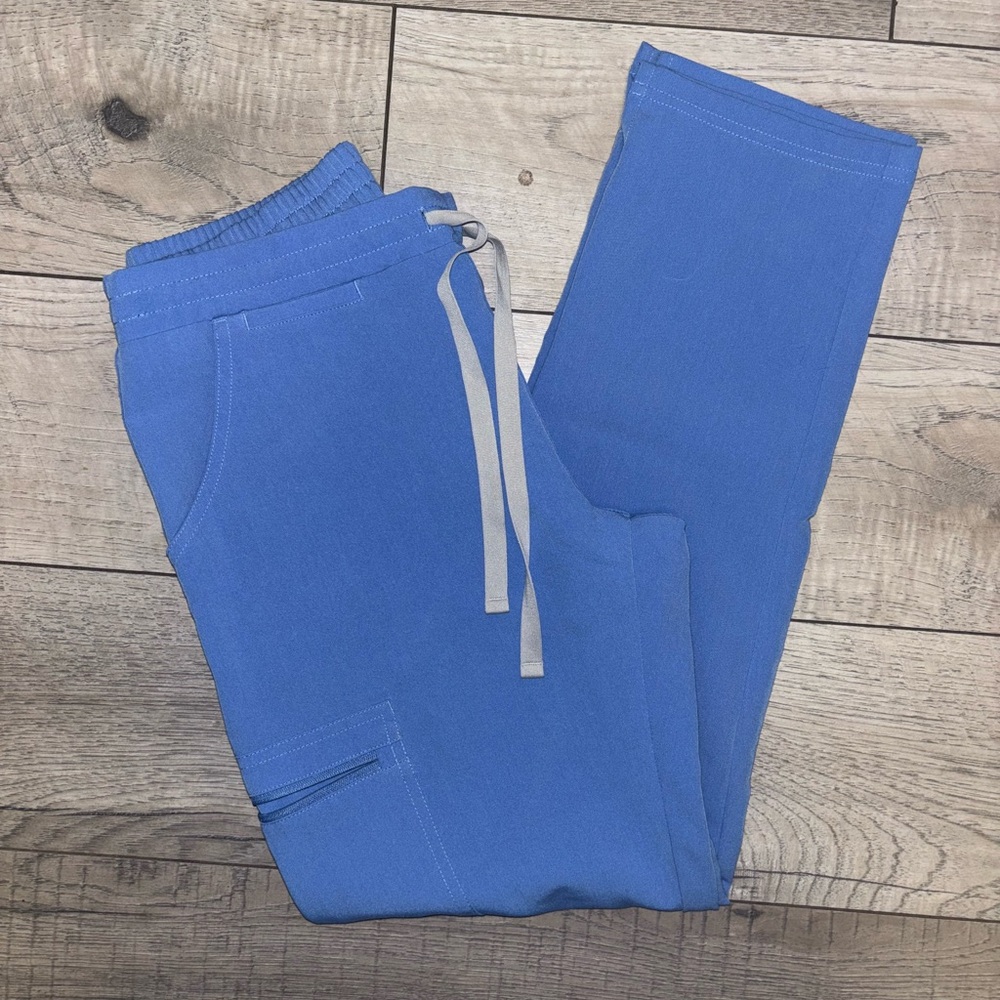 Figs Ceil Blue Yola Scrub Pants Size XS/P